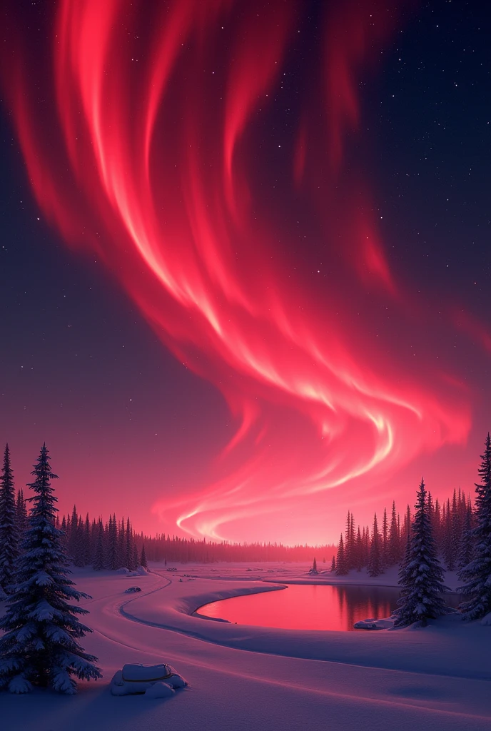 Red aurora