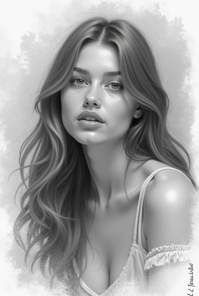 Turn a photo into a drawing without changing the image elements 