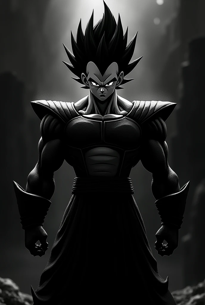 Vegeta with black color
