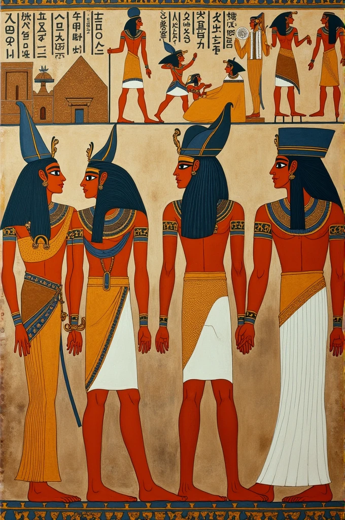 Egyptian painting