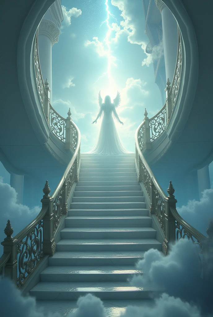 Go up to heaven on stairs to this image writes reinel