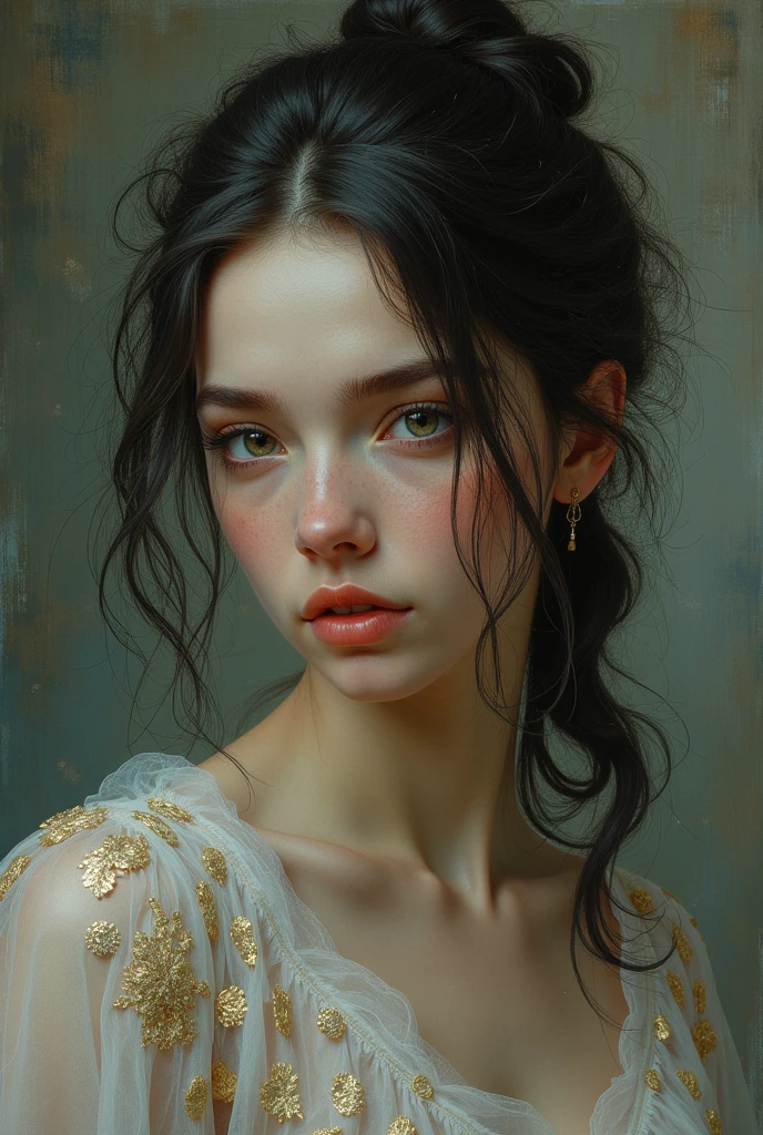 masterpiece, best quality, 1 Girl, Faust, Aheiyan, portrait, Face,