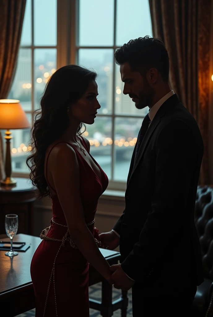 An older, sexy boss steals a married man from his wife