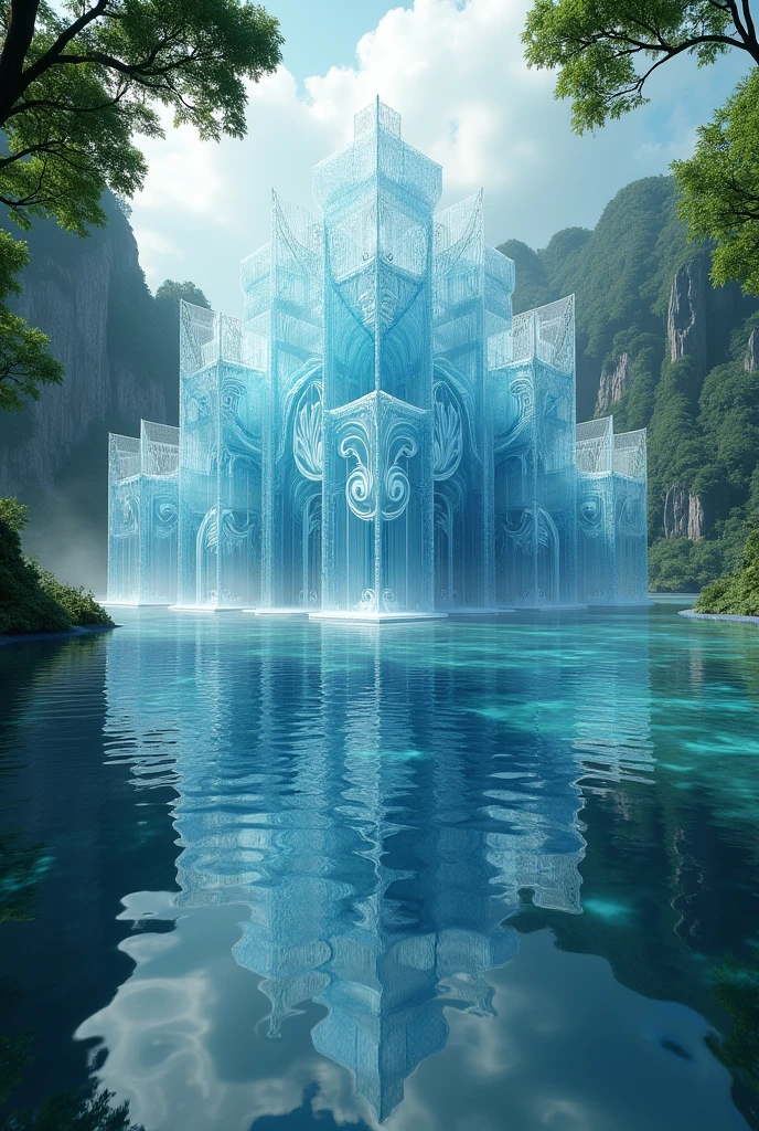 A building made of water 