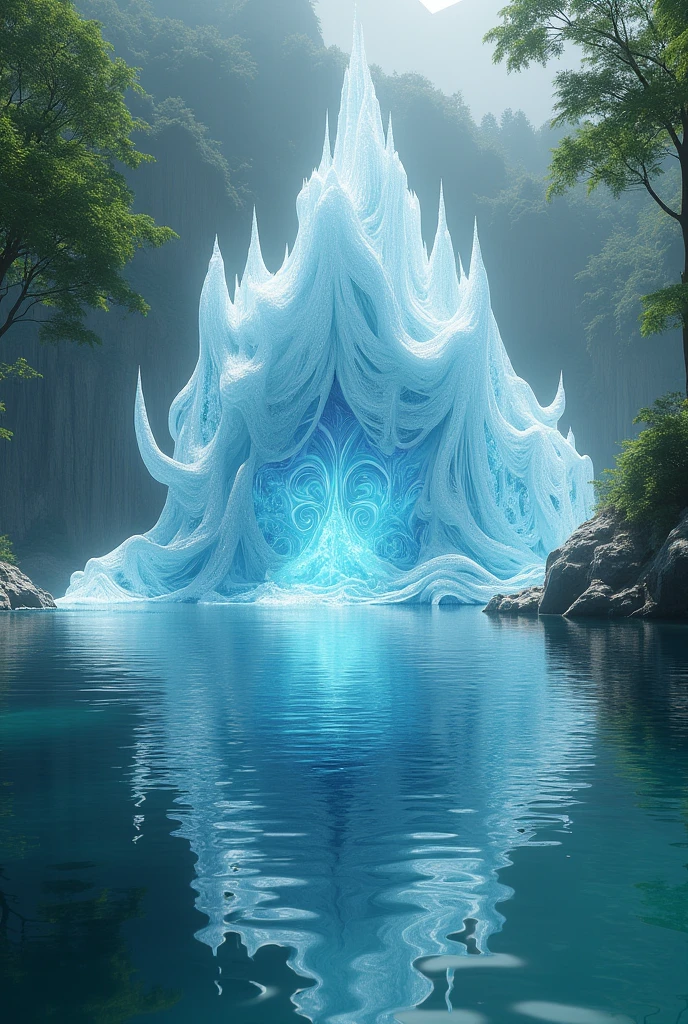 A building made of water