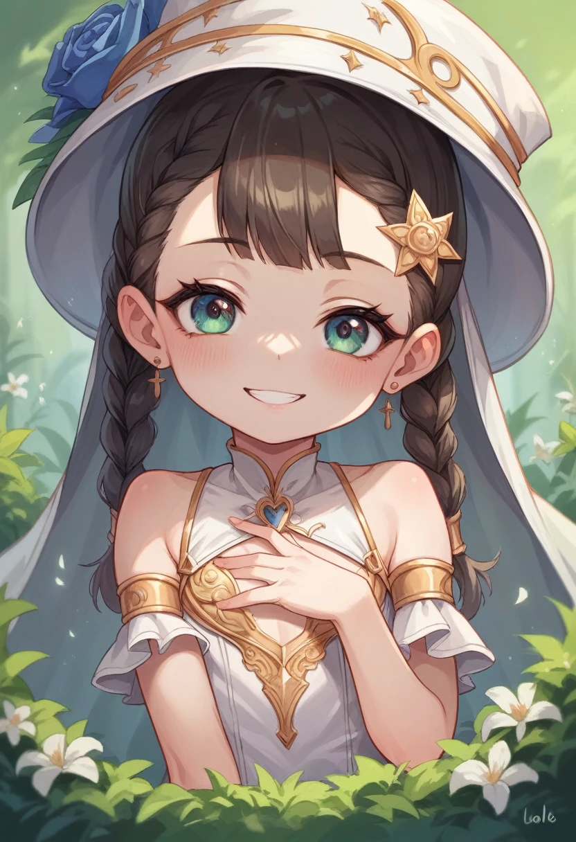 masterpiece, best quality, score_9, score_8_up, girl, (), seductive smile, fantasy,