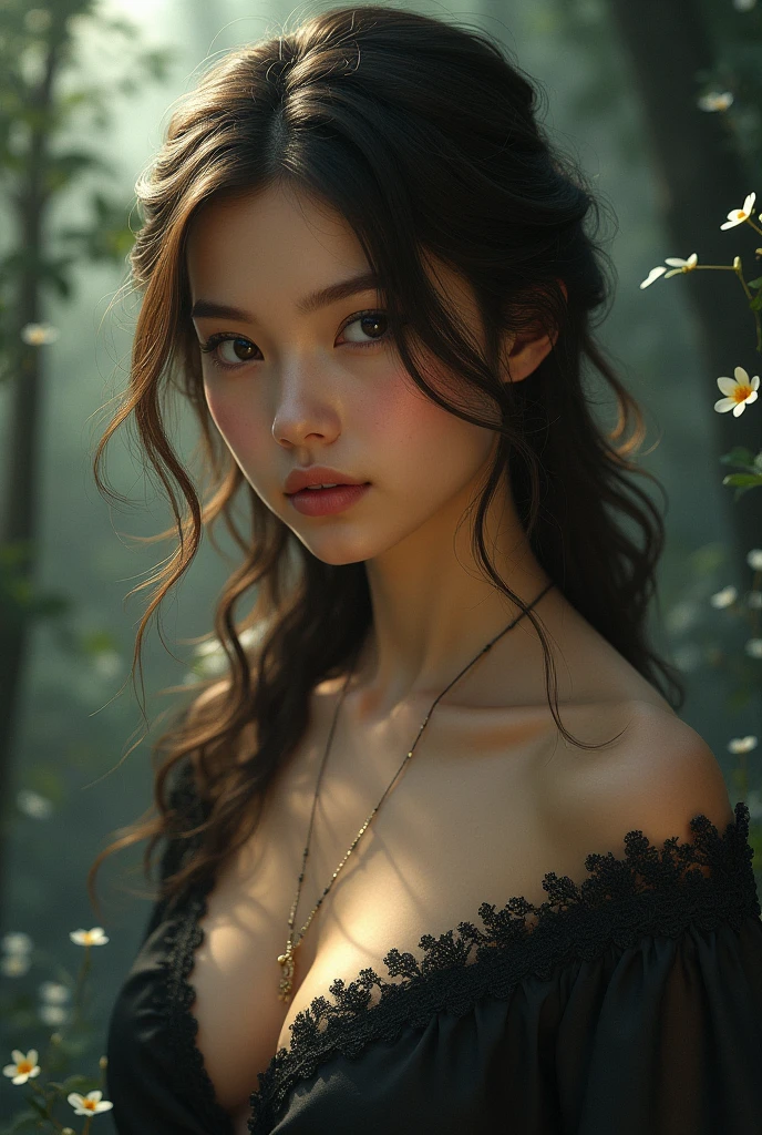 A woman