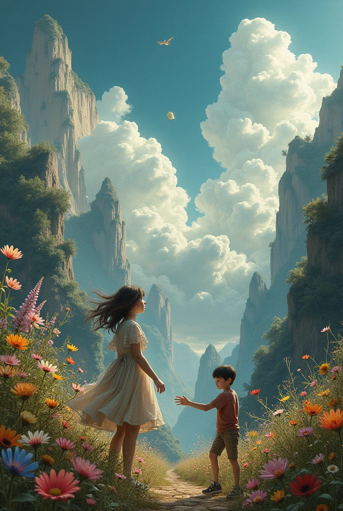 i enjoyed watching petals on flowers where moving , plants were lauging at me, mountainds where moving clouds showered with pearls to me i saw an art that changed my life in it , pictures showing people with different emotions such as fighting then joining together later to a girl suffering to a girl who is happy being alone then to a man near holding here close from mush create a creative art