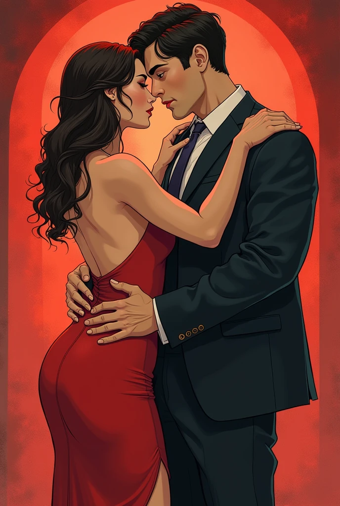 The temptation of a sexy boss who steals a married man from his wife、Sex、An illustration