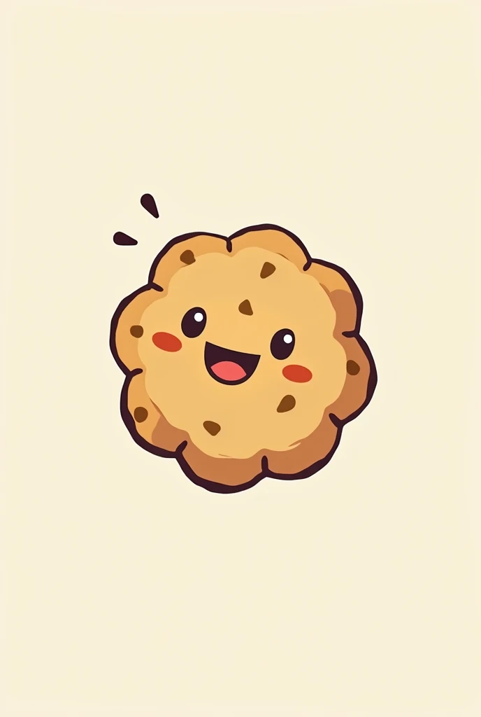 Generate a logo for a cookie shop that sells crumble-style cookies that is aesthetic