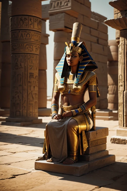 Create an image that represents ancient Egypt