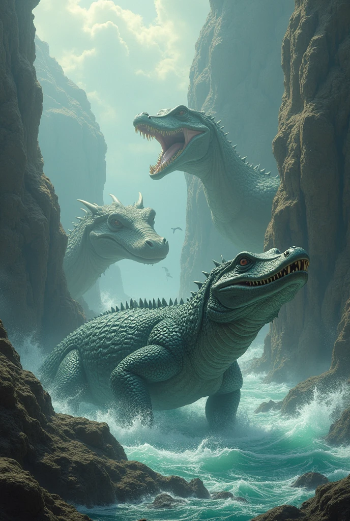 Let the waters bring forth reptiles with a living soul