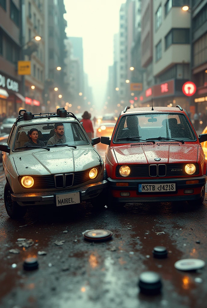 two car crash