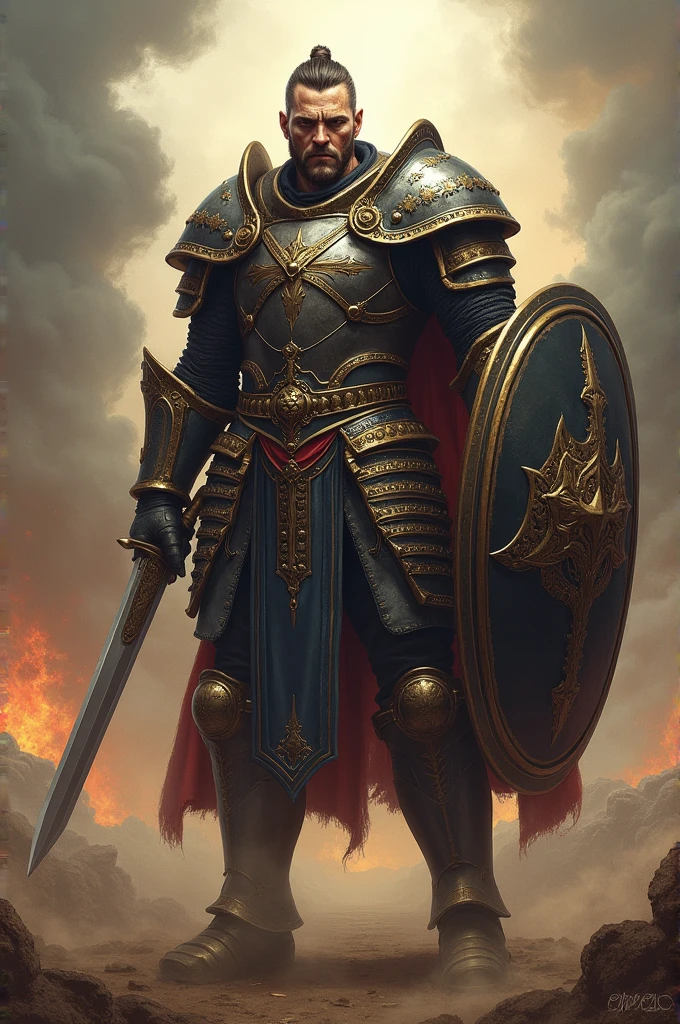 Potret of a warrior