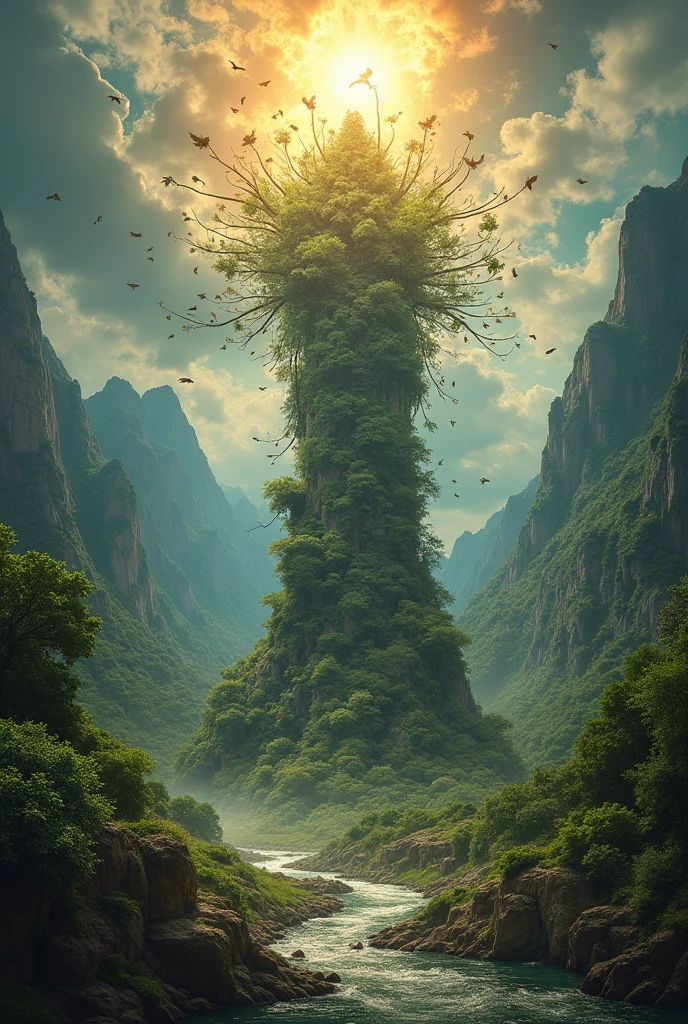 Let the earth bring forth living creatures according to their kinds