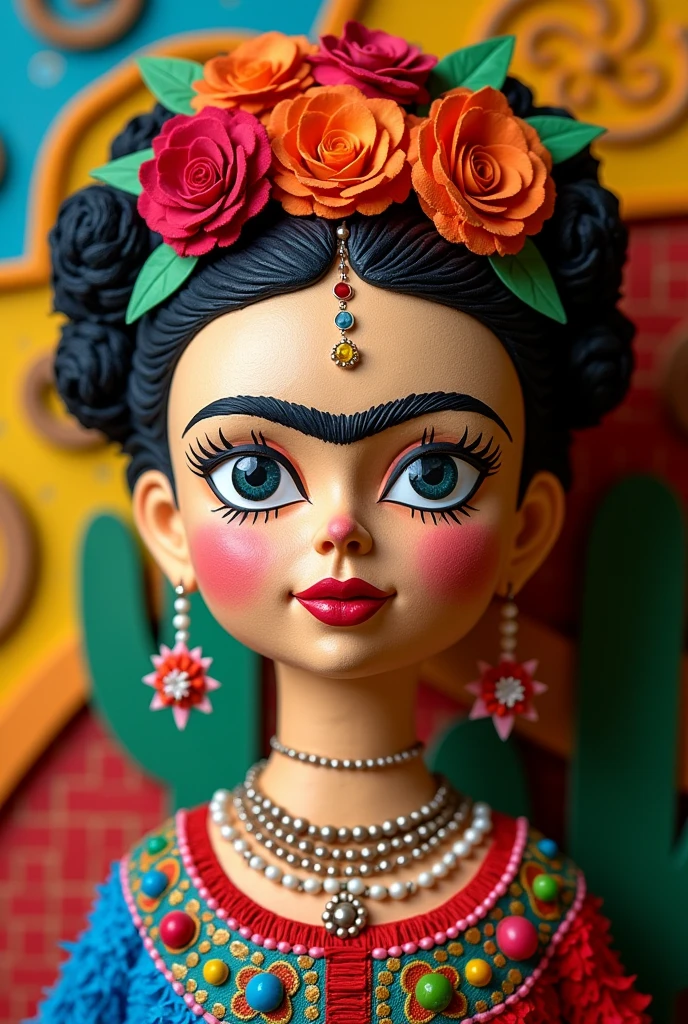 A Frida Kahlo piñata