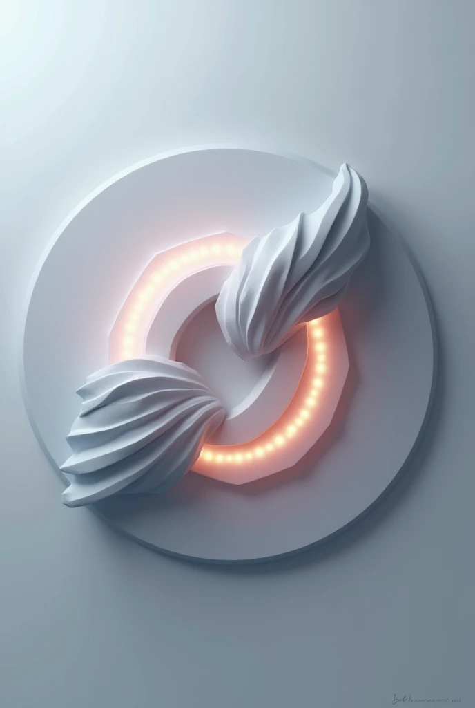 Great I study logo with realistic and 4K