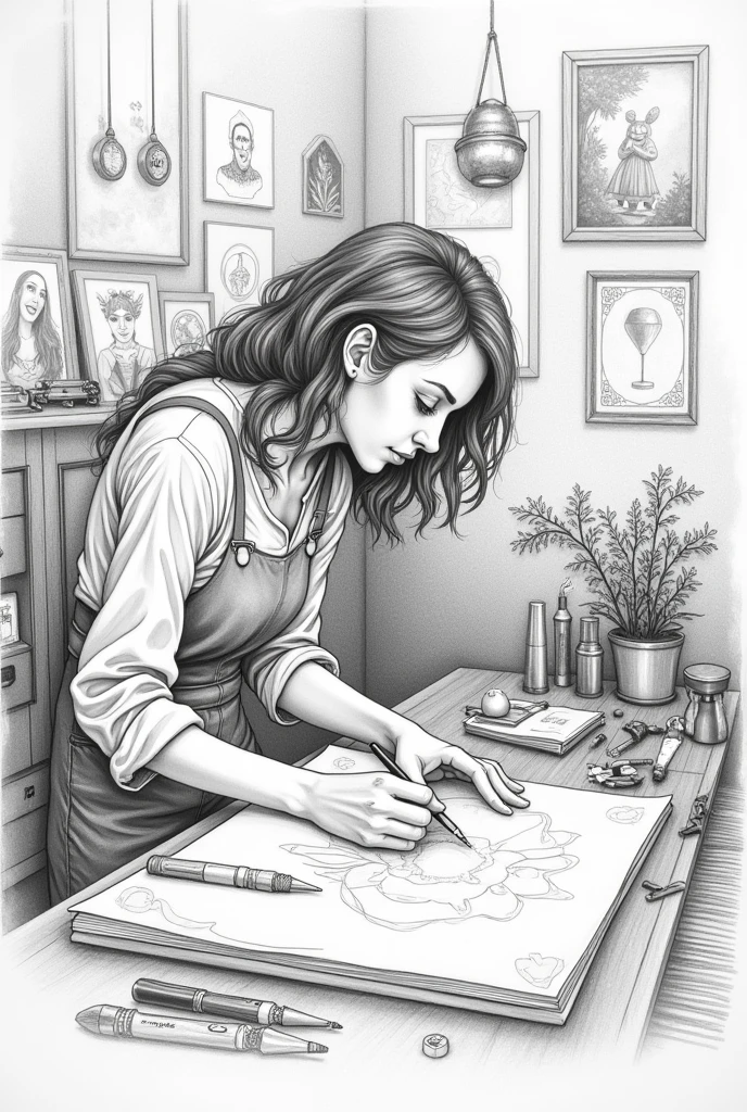 Drawing of drawing