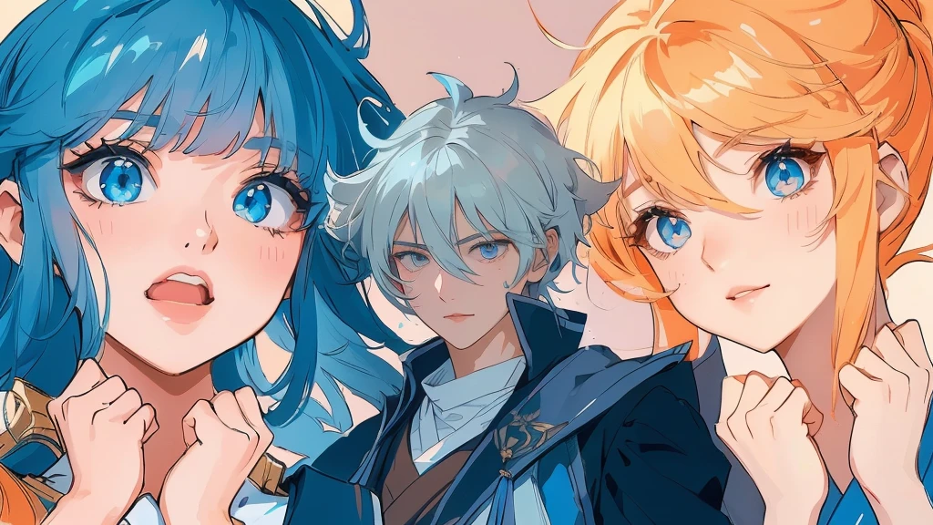 detailedeyes, lots of details eyes, anime traits, perfect strokes, 4K 