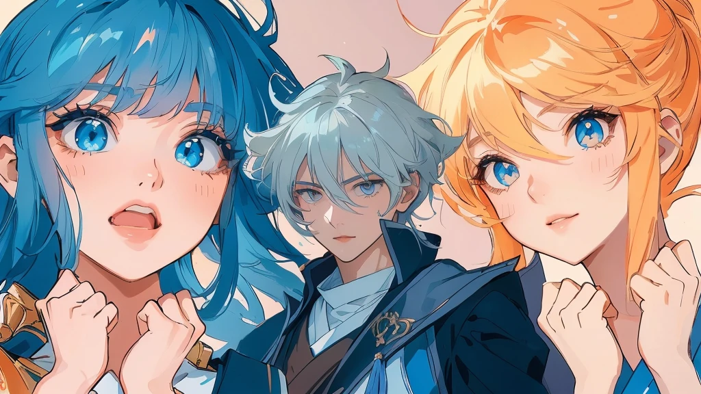 detailedeyes, lots of details eyes, anime traits, perfect strokes, 4K