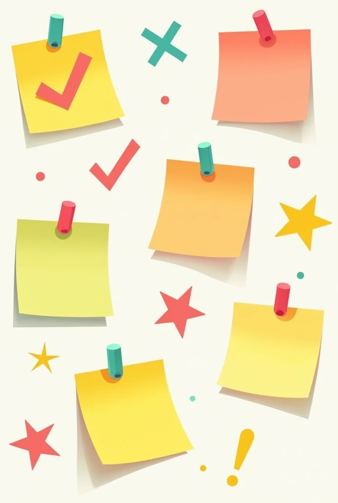 sticky note symbols