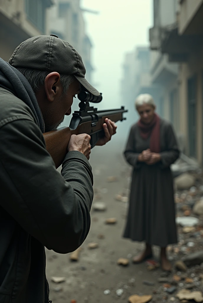 Sniper shoots granny
