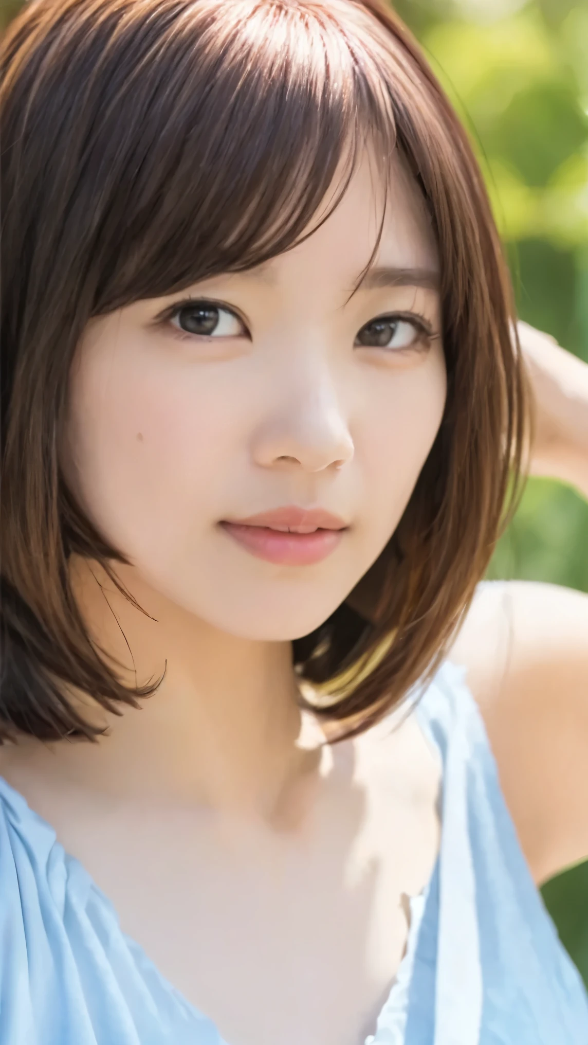Blonde, Brown Hair, Everything modern:3.66, Cute Japanese Women Photos, smile, 20-year-old, Straight Hair:2.55, (photo Realistic:1.4), (hyper Realistic:1.4), (Realistic:1.3), (Smoother lighting:1.05), (Improving the quality of cinema lighting:0.9), 32K, 1 person,20-year-oldの, Realistic lighting, Backlight, The light shines on your face, Ray Tracing, (Bright light:1.2), (Improvement of quality:1.4), (Highest quality Realistic textured skin:1.4), fine grain, Detailed face,(smile:1.0), (Emphasis on face close-up:1.3), (Enhances the beauty of skin texture:1.1),((Extremely precise and accurate ???????:1.0)), (Enhances the beauty of skin texture:1.1), Clean and glowing skin, mesh, thin:1.2, (Realistic:1.3), Realisticなライティング, (Smoother lighting:1.05), 32K, One Japanese woman, fine grain, Detailed face, (Film Grain:1.1),(Accentuates body lines:1.1), High resolution, Natural look, Kind eyes, Improves hair quality, Delicate light and shadow, Transparent muscles, Graceful pose, Beautiful Eyes, Sharp details, Soft light reflection, Beautiful contours, Delicate skin tone, Fine hair texture,Cute Japanese Women Photos,