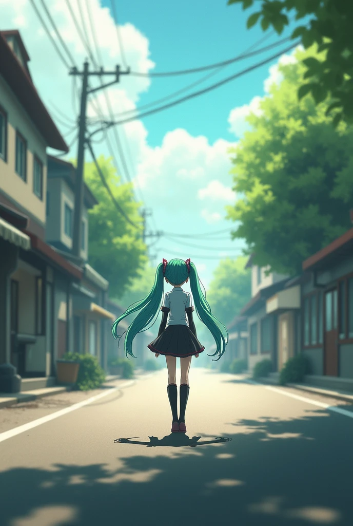 summer fast You left behind background Nostalgia In town Daytime asphalt
Hatsune Miku uniform Backwards Distant View もっとDistant View Hatsune Mikuが遠くに Hatsune Mikuが小さくなってる Hatsune Mikuがもっと離れて小さくなってる Seems so far away