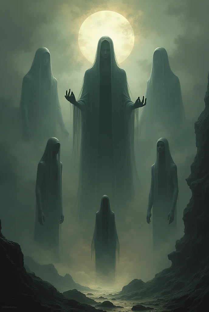 ``Shadripu`` - The six enemies or weaknesses in human beings that must be overcome.
Babies of Mother Maya
kama (Desire/Lust)
krodha (Anger)
lobha (Greed)
moha (Attachment)
mada (Ego/illusion)
matsarya (Envy/Jealousy)
additionally
alasya (laziness)
bhaya (Fear)
ahankaar/ghamand (arrogance)