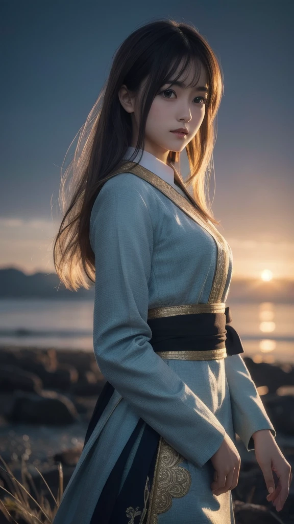 beautiful,Official Art,unity 8k wallpaper,Super detailed,beautiful and beautiful,beautiful,masterpiece,Highest quality,[zenTangle, Mandala, Tangle, enTangle:0.8],A girl named Ai Hashimoto,skinny,alone,Super detailedな複合体,Women&#39;s Loungewear_v10/comfortable_private_area,Gusts of snow,Snowy winter wonderland with snow-covered trees and a comfortable cabin,
One person,length_hair,
