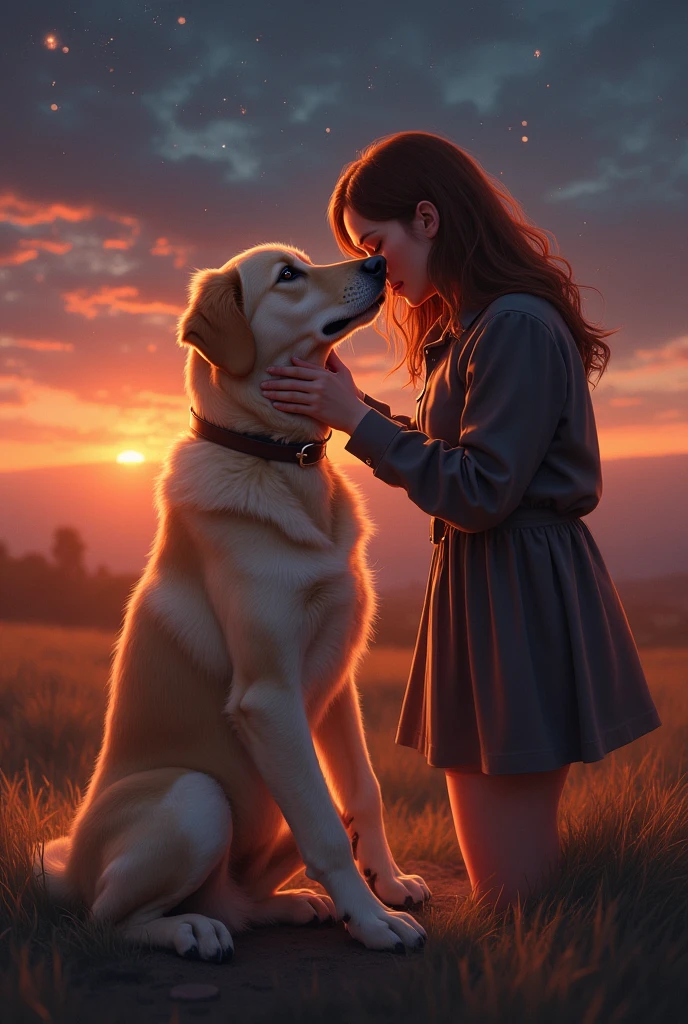(((human on feral))), (((bestiality))), (((zoophilia))), (((explicit))), (high-angle view:1.4), (()), Sunset, Starry Sky, (((By bebebebebe))), ((by lostgoose)), (by goonie-san), by duase, by foxovh, by sligarthetiger, by cumbread, (FERAL:1.5), (feminine female canine), ((eyelashes)), ((collar)), ((girly)), ((realistic photo)), ((slobber)), ((saliva)), canid, canine, feral, (sighthound), (domestic dog), (pastoral dog), (setter), (spaniel), (terrier), (mastiff), (dachshund), (scent hound), (saluki), (golden retriever), view of ass, focus on ass, four digitigrade legs, wet sweaty, (male pov, pov grabbing her ass, gripping her butt, anal, anal penetration, penis in ass, fucking her butt), (((feral penetrated ass up))), on all fours, (((human penetrating))),