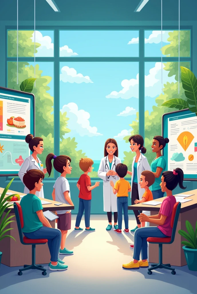 Make a picture about health education