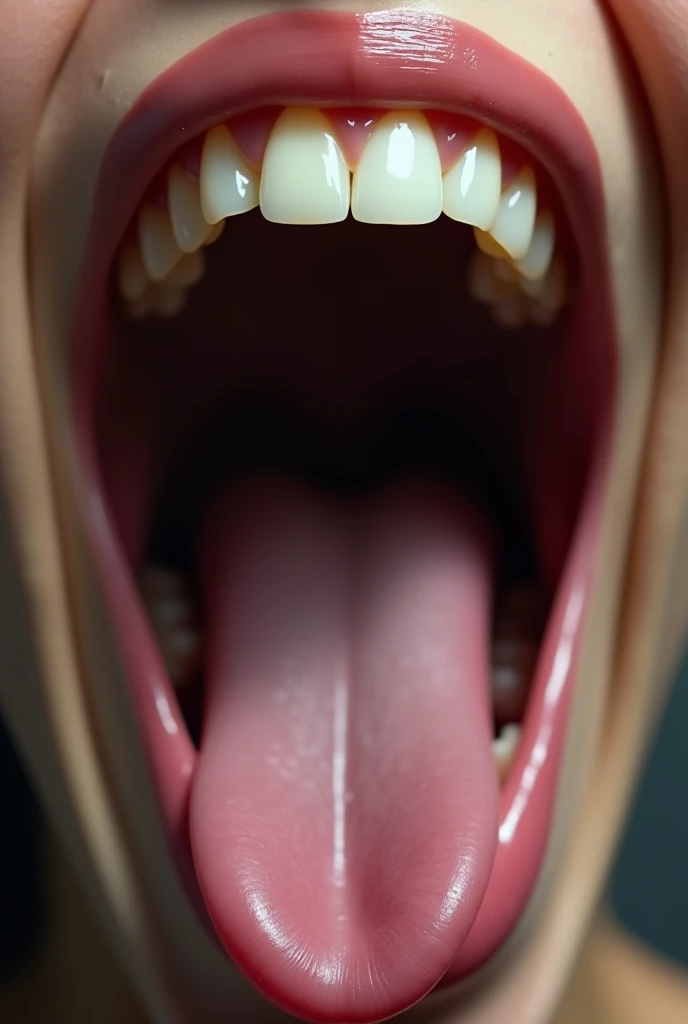 open mouth