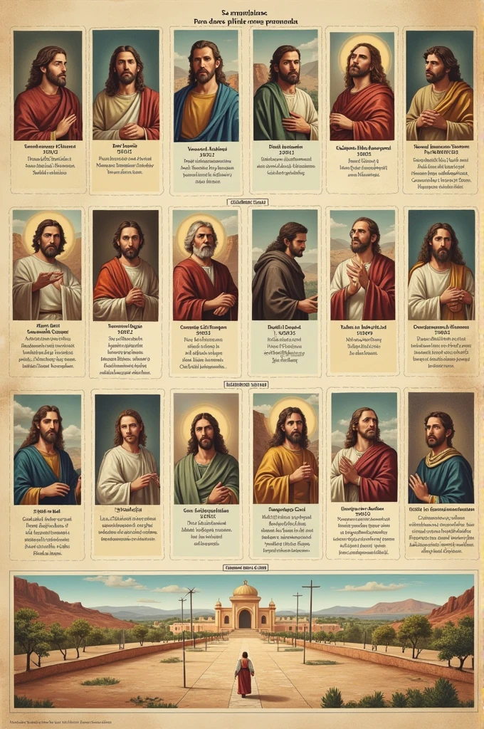 Disciples and missionaries of Jesus Christ infographic in Spanish