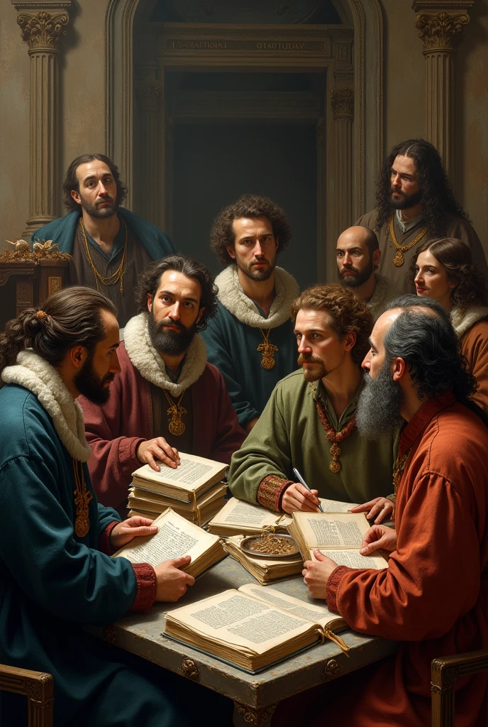 An image of Spanish pre-Renaissance literature based on its characteristics