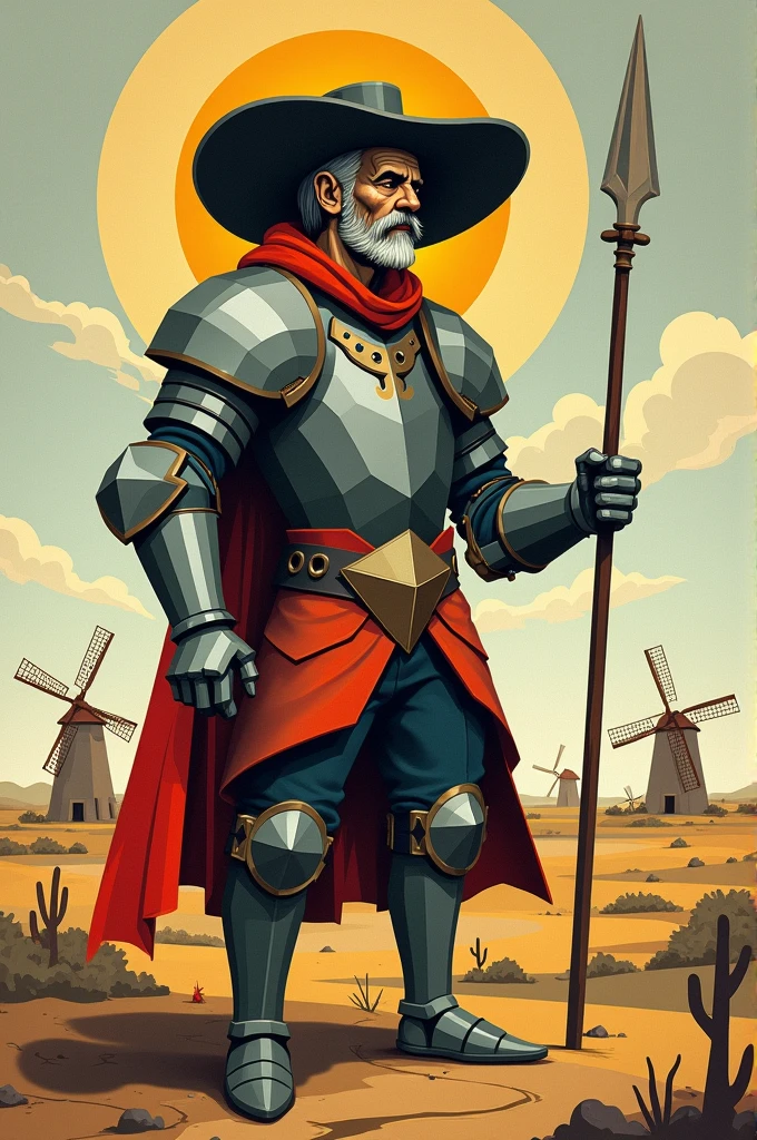 Don Quixote of the Cubist Mancha