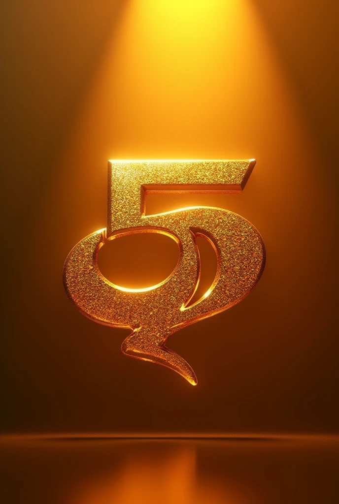 The name ச font like tamil movie maveeran golden real gold orangish glassy look