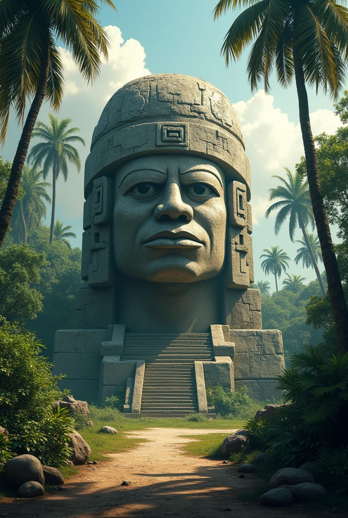 image representing the Olmec culture