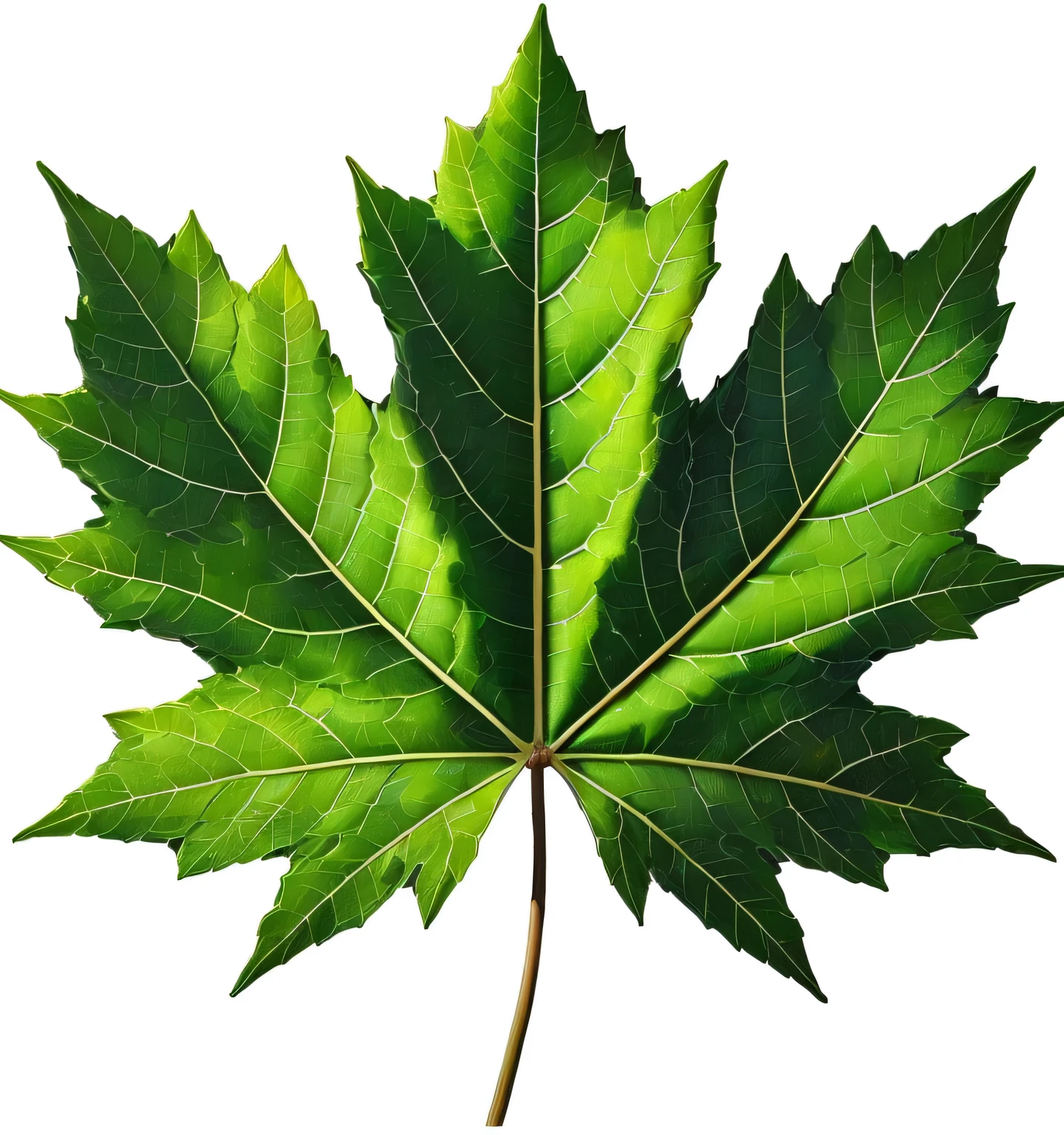 a close up of a leaf with a black background, Chinese parasol tree, highly detailed Leaves, canadian maple Leaves, leaf, leaf green, very detailed Leaves, large Leaves, highly detailed green Leaves, pot leaf, leafs, Color photos, maple, Astonishing, dark green leaf hair, big Leaves, dark green Leaves, Leaves, computer generated, ivy, marijuana leaf