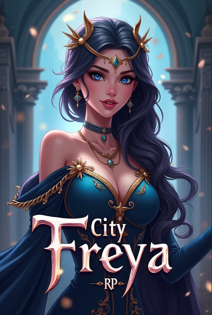   logo WITH THE NAME City Freya RP ROLE PLAY

