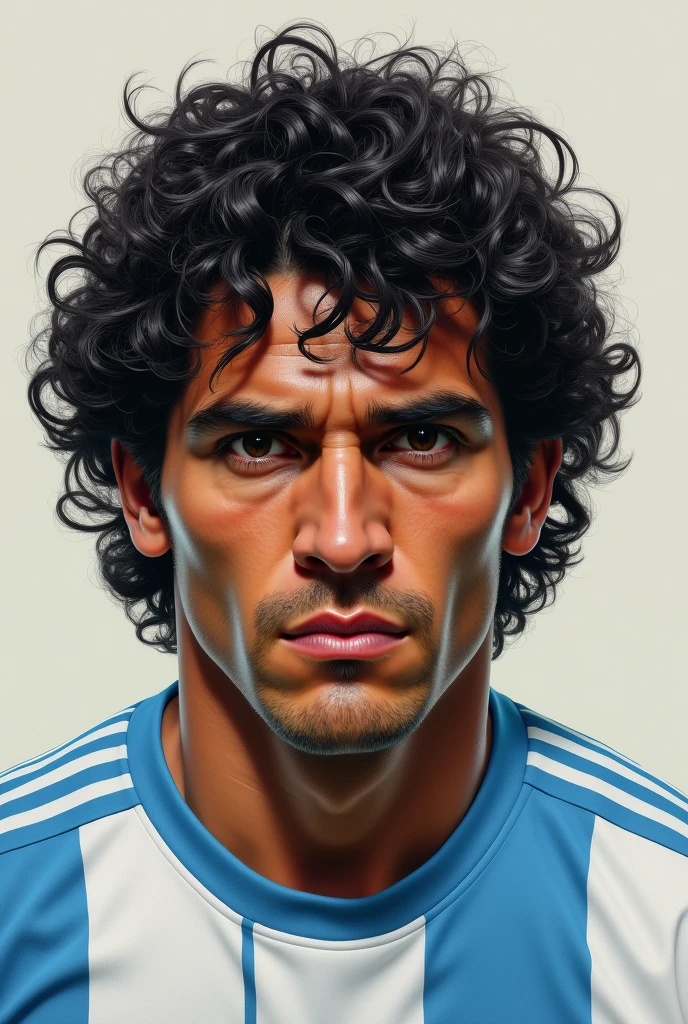MARADONA REALIST FROM THE FRONT