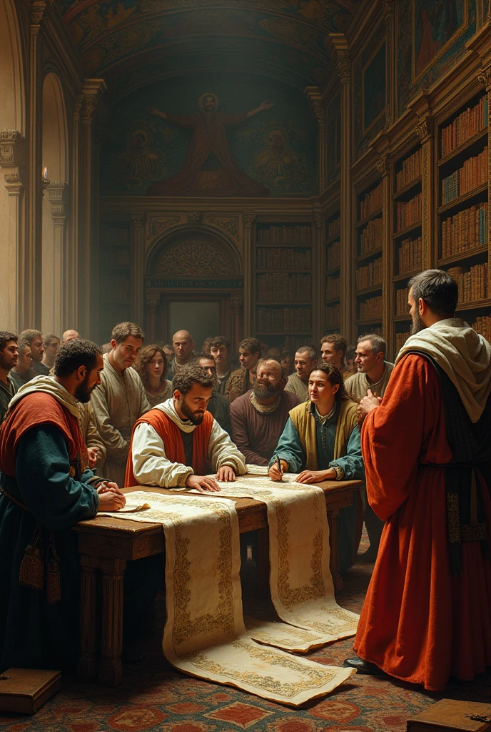 Image of pre-Renaissance literature based on its context