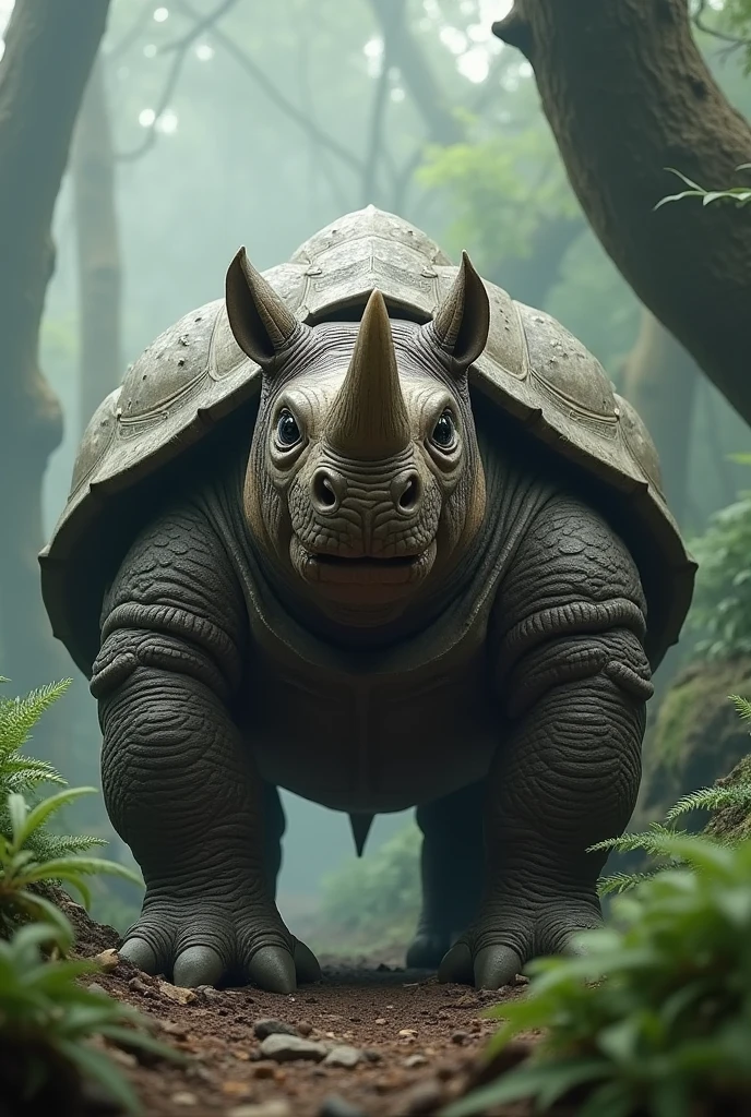 Fusion of turtle and rhino 