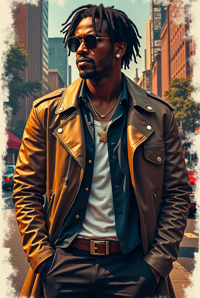 A YouTube cover featuring several photos of rapper Packer Luther King