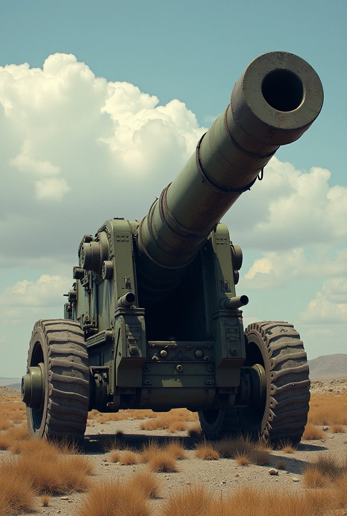 gigantic cannon,