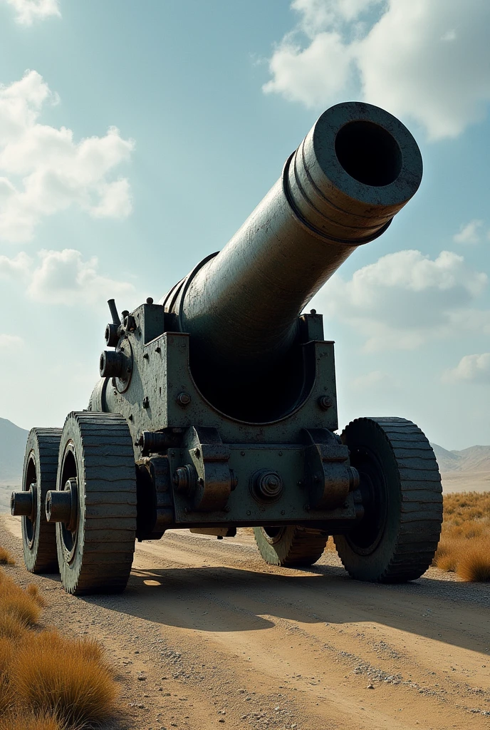 gigantic cannon,