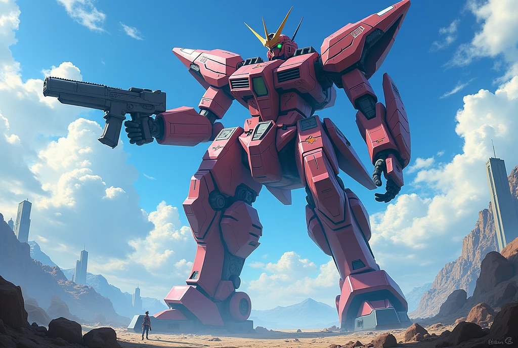 (0814) Today's challenge theme：Giant Anime Weapon