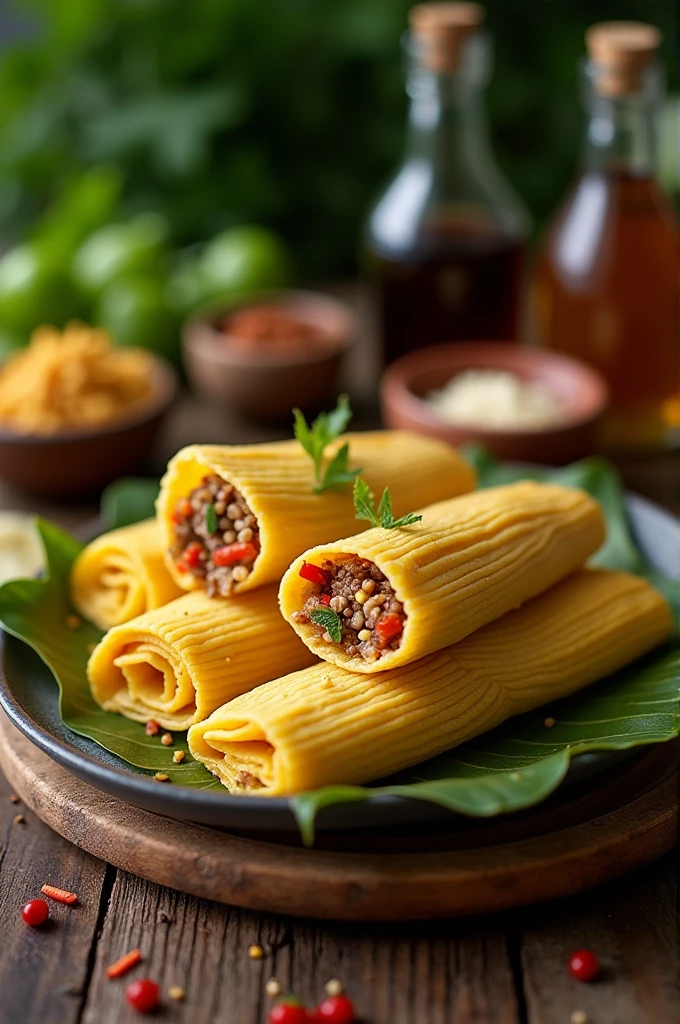 Guatemalan corn tamales