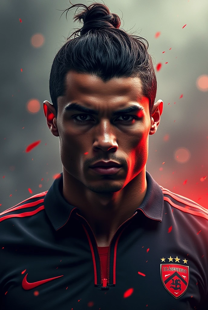 Cristiano Ronaldo's logo and some letters that say CR7
