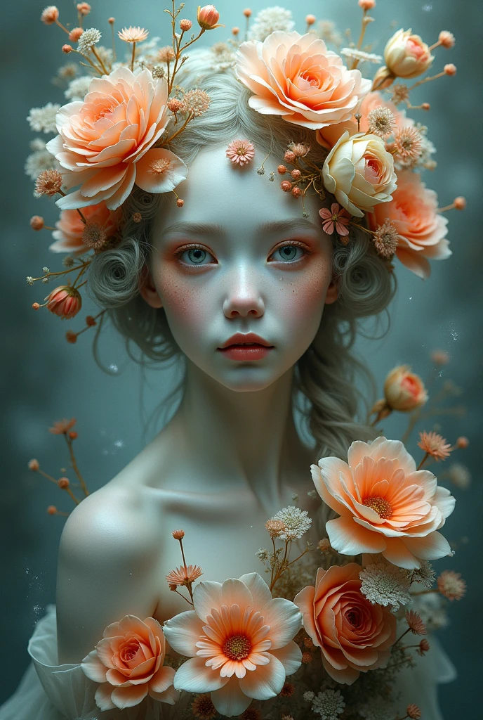 Fantasy、flower 、Portrait、rose